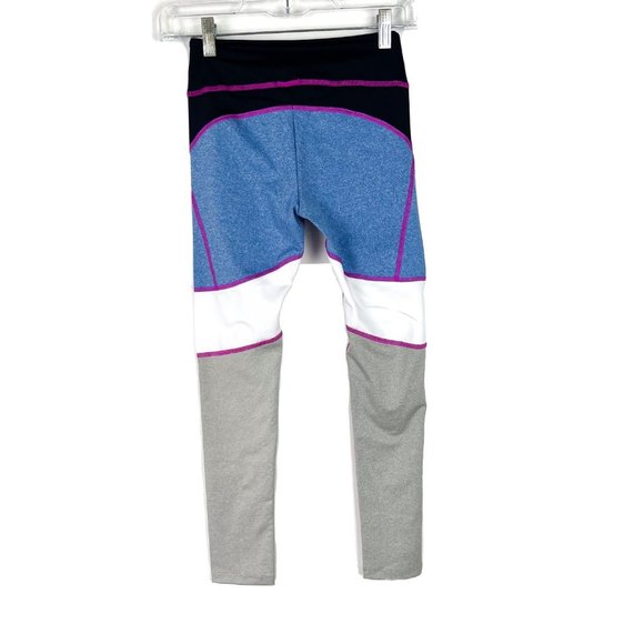 Crewcuts Colorblock Leggings Athletic Athleisure Girl's Size 8 EUC L1242 - Picture 7 of 9